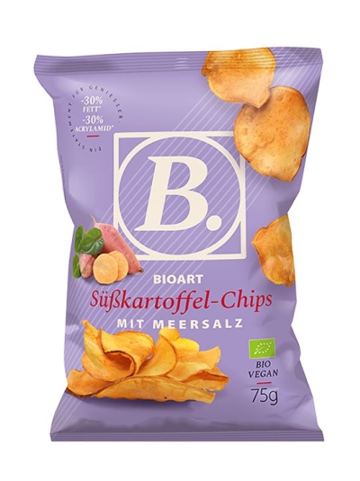 BIO Chipsy batátové (BioArt)
