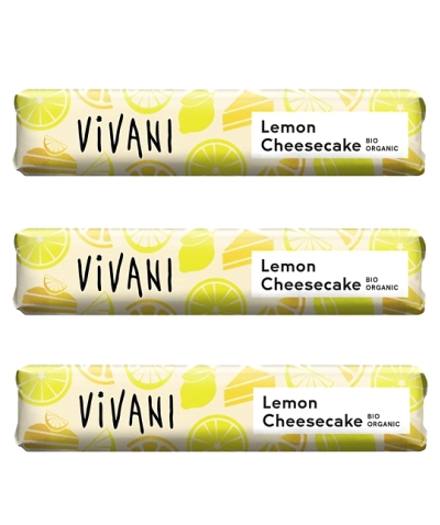 BIO Tyčinka čokoládová Lemon Cheesecake (Vivani)