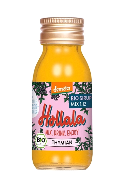 BIO Sirup tymián HOLLALA