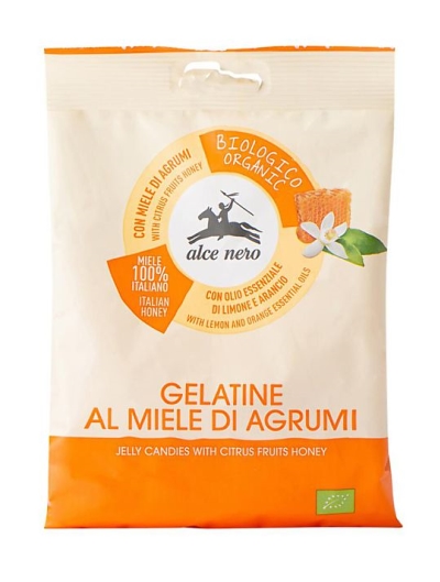 BIO Želé medové bonbóny (Alce Nero)